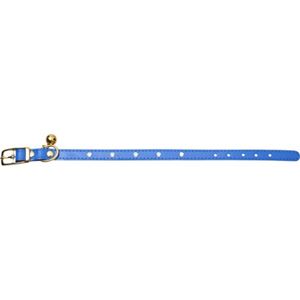 【在庫限り】あとむ工房 ペット用首輪 WO-050 S 青