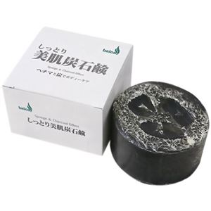 バイカ しっとり美肌炭石鹸 150g