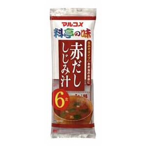 マルコメ 生みそタイプ 赤だししじみ汁 6食×12個