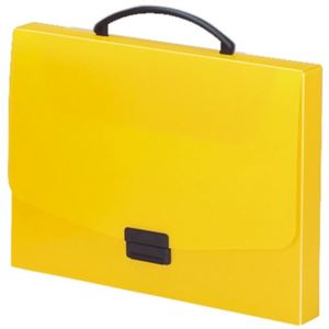 【在庫限り】LIHIT LAB AQUA DROPs バッグ A4 A-5005-5 黄