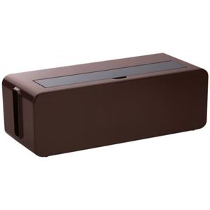 テーブルタップボックス ブラウン L