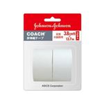 非伸縮性粘着テープ コーチ0610 3.8cm幅ブリスターパック(2本入) TJ0610