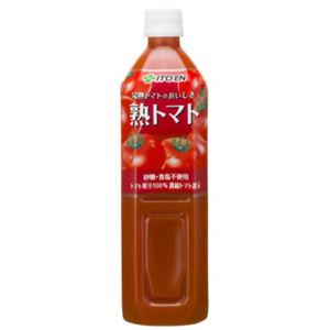 【ケース販売】伊藤園 熟トマト 900g×12本