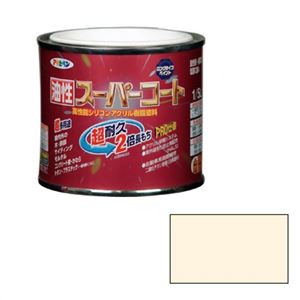 アサヒペン 油性スーパーコート ミルキーホワイト 1/5L