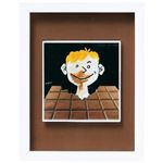 ユーパワー フレンチアートシリーズ ボックスフレーム サヴィニャック 「ショコラ ト ブレー」 FA-02025