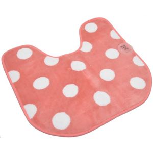 マルル トイレマット 58cm×63cm P ピンク