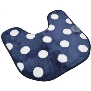 マルル トイレマット 58cm×63cm NV ネイビー