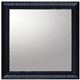 ユーパワー デコラティブ大型ミラー ダイナミック 正方形L BM-24014 ブラック画像最小1