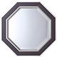ユーパワー フォーマルスタイルミラー八角 Mサイズ FM-07021 ブラウン画像最小1