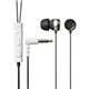 エレコム カナルタイプヘッドホン/スマートフォン用/マイク付/ステレオ/ホワイト EHP-SMIN120WH画像最小1