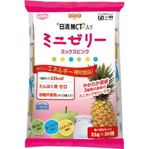 日清 レナケアー ミニゼリー ミックスピンク 25g×30個