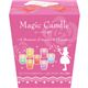 不二貿易 マジックキャンドル ローズの香り ピンク S 110g (LEDライト反応型) 83547画像最小1