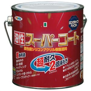 アサヒペン 油性スーパーコート ソフトグレー 0.7L