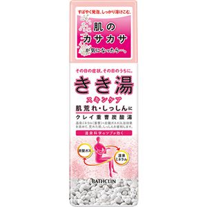 きき湯 スキンケア クレイ重曹炭酸湯 360g