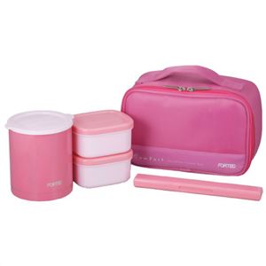 フォルテック・ランチ 保温弁当箱 640ml ピンク FLR-5956