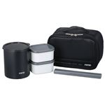 フォルテック・ランチ 保温弁当箱 840ml ブラック FLR-5958