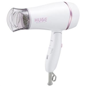 コイズミ マイナスイオンヘアドライヤー HUGE ピンク KHD1239/P