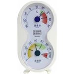 エンペックス 生活管理 温湿度計 TM-2412 ホワイト