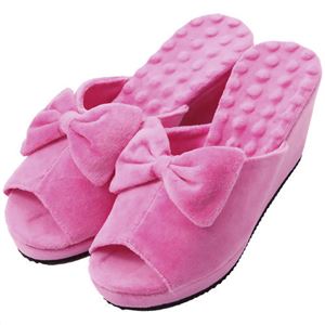 三船美佳プロデュース スタイル2アップ健康サンダル ピンク L(24.5-25cm)