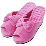 三船美佳プロデュース スタイル2アップ健康サンダル ピンク L(24.5-25cm)