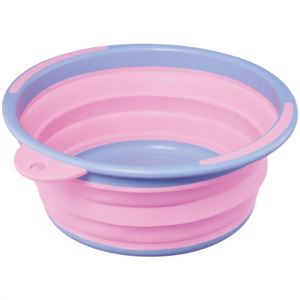 ソフトタブ 12L(折りたたみバケツ) ピンク