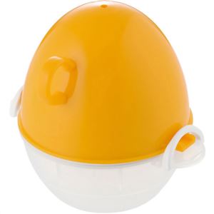 ezegg レンジでゆでたまご 3個用 オレンジ EZ-287