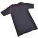 POWER TONE 紳士ハーフスリーブTシャツ 吸汗速乾/部分パイル ブラック L-LLサイズ画像最小1