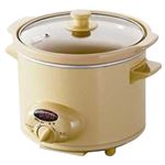 スロークッカー 煮込み名人 2.2L タイマー付 イエロー ASC-T22Y