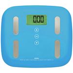 ドリテック 体重計 ボディスケール ピエトラプラス ブルー BS-238BL