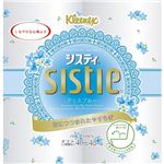 （まとめ買い）クリネックス システィ ダブル 4ロール(ブルー)×10セット