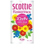 （まとめ買い）スコッティフラワー ダブル 12ロール×11セット