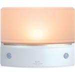 （まとめ買い）ELPA もてなしのあかり(LEDフットライト) 電球色LED 3W 据置型・薄型 HLH-1203(PW)×2セット
