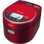 シャープ ヘルシオ炊飯器 KS-PX10B-R レッド系