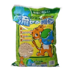 （まとめ買い）ひのきとおからで出来た流せる猫砂 8L×7セット