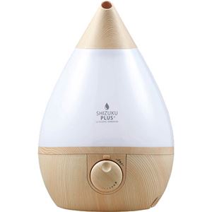 （まとめ買い）アピックス 超音波式アロマ加湿器 3.3L SHIZUKU PLUS (ナチュラルウッド) AHD-014-NW×3セット