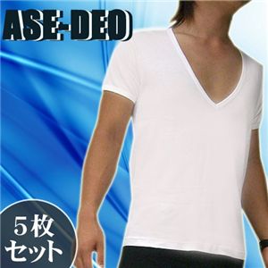 男の汗DEO Vシャツ【5枚セット】 Mサイズ