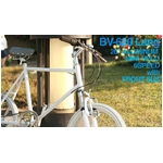 WACHSEN（ヴァクセン） 自転車 Lang（ラング） 20インチ サス付きアルミミベロ 6段変速 ブルーグレー+ダイナモライト+ワイヤーロック
