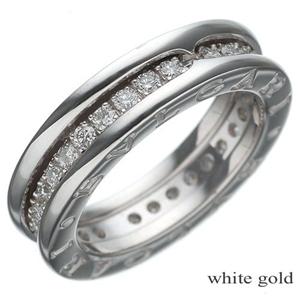 BVLGARI B-ZERO1 ダイヤリング ホワイトゴールド #57