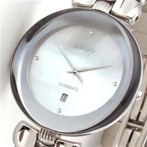 RADO �t���[�����X �u���X�E�H�b�` �z���C�g�V�F�� R41717913�^���f�B�[�X