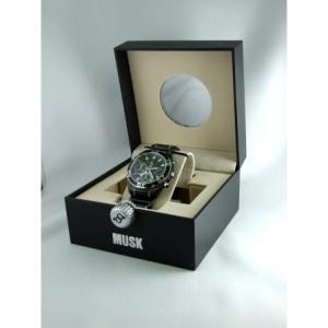 ムスク　メンズウォッチ　クロノグラフ