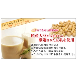 10種の豆乳おからクッキー　１kg（500ｇ×2）