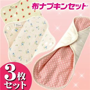 布ナプキン Be*cloth 昼用(3枚セット)