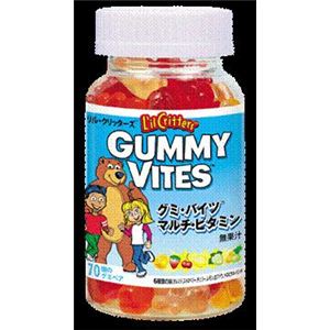 Lil Critters（リル・クリッターズ） GUMMY VITES（グミバイツ）マルチビタミン【6個セット】