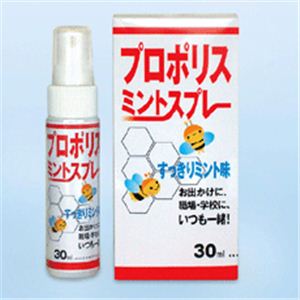 花粉の季節におすすめ！ プロポリス ミントスプレー 30ml×2本 お口にシュッでスッキリ爽快！