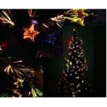 180cmファイバー付きゴージャスクリスマスツリー