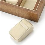 時計収納4本用 ウォルナットケース 4本用 ブラウン