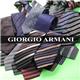 ��15������GIORGIO ARMANI �ͥ����� 350/���ȥ饤�ץ֥�å�