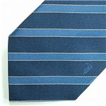 TRUSSARDI ネクタイ ネイビーストライプA