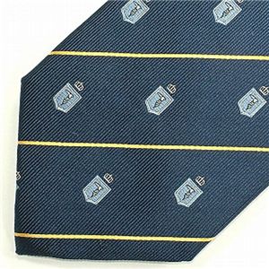 TRUSSARDI ネクタイ ネイビークレスト