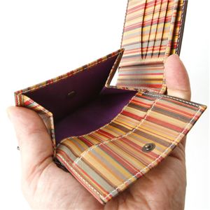 Paul Smith(ポールスミス) 二つ折財布 1033/W145 ブラウン